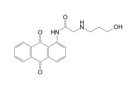 Acetamide, N-(9,10-dihydro-9,10-dioxo-1-anthracenyl)-2-[(3-hydroxypropyl)amino]-