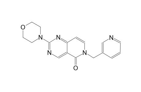 pyrido[4,3-d]pyrimidin-5(6H)-one, 2-(4-morpholinyl)-6-(3-pyridinylmethyl)-