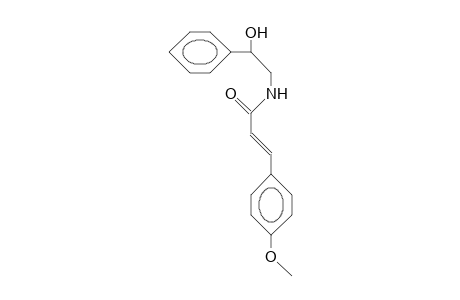 N-(B-Hydroxy-phenethyl)-4-methoxy-cinnamamide