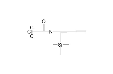 2,2,2-TRICHLORO-N-[1-(TRIMETHYLSILYL)-1(E),3-BUTADIENYL]ACETAMIDE