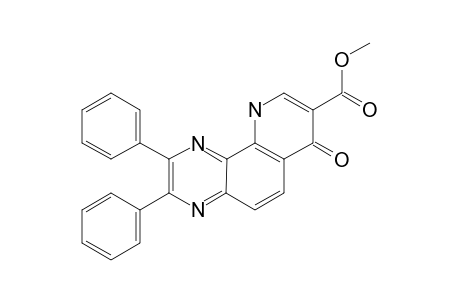 7-OXO-2,3-DIPHENYL-7,10-DIHYDROPYRIDO-[2.3-F]-QUINOXALINE-8-CARBOXYLIC_ACID_METHYLESTER