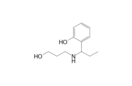 2-[1-(3-Oxidanylpropylamino)propyl]phenol