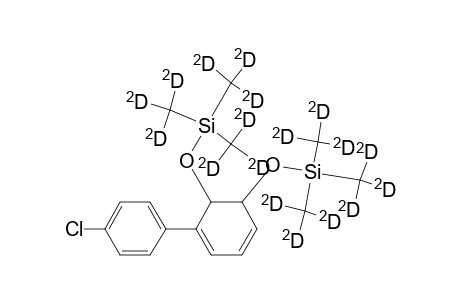 2,3-bis[(nonadeuterio)trimethylsilyloxy]-2,3-dihydro-4'-chlorobiphenyl