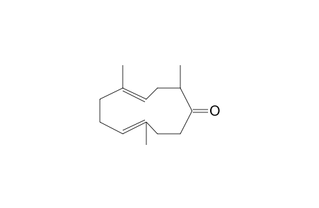 2,5,9-Trimethylcycloundeca-4,8-dienone