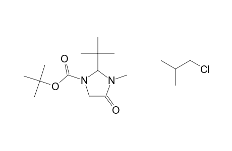 2-tert-BUTYL-5-(3-CHLORO-2-METHYL-PROPYL)-3-METHYL-4-OXOIMIDAZOLIDINE-1-CARBOXYLIC ACID, tert-BUTYL ESTER