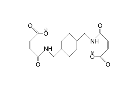 N,N'-(cis-1,4-Cyclohexanediyl)dimethylenedimaleamic acid, dianion