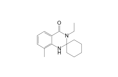 3'-Ethyl-8'-methyl-1'H-spiro[cyclohexane-1,2'-quinazolin]-4'(3'H)-one