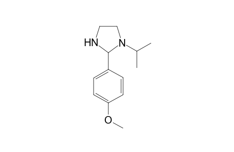 1-isopropyl-2-(4-methoxyphenyl)imidazolidine