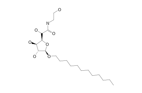 DODECYL-N-(2-HYDROXYETHYL)-BETA-D-GLUCOFURANOSIDURONAMIDE