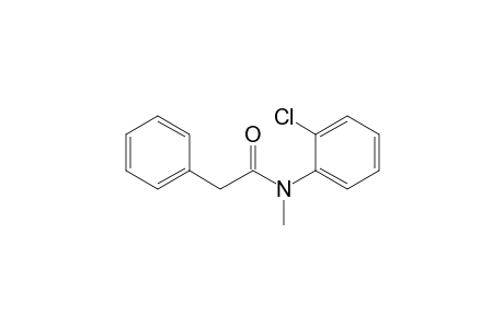 N-(2-chlorophenyl)-N-methyl-2-phenyl-acetamide