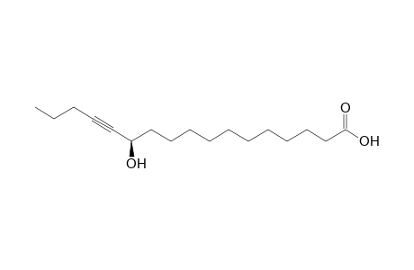 (12R)-12-hydroxy-13-heptadecynoic acid