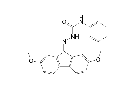 9H-fluorene, 2,7-dimethoxy-9-[[(phenylamino)carbonyl]hydrazono]-