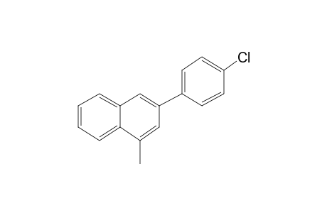 3-[4-Chlorophenyl]-1-methyl naphthalene