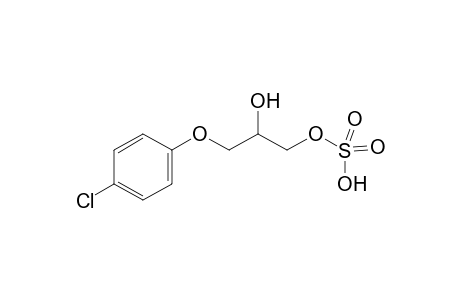 [3-(4-chlorophenoxy)-2-hydroxy-propyl] hydrogen sulfate