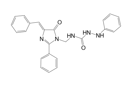 N-(4-Benzylidene-2-phenyl-5-imidazolone-1-yl)methyl-N'-phenylsemicarbazide