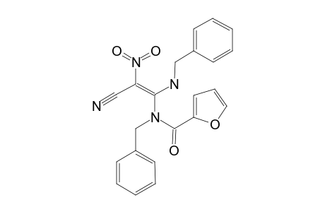 N-(BENZYLAMINO)-N-[(1-BENZYLAMINO)-2-CYANO-2-NITROETHENYL]-FURAN-2-CARBOXAMIDE