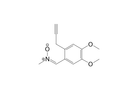 1-(4,5-dimethoxy-2-prop-2-ynyl-phenyl)-N-methyl-methanimine oxide