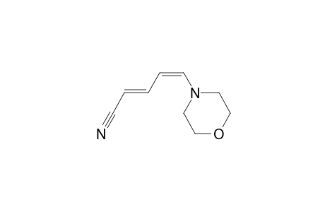2,4-Pentadienenitrile, 5-(4-morpholinyl)-, (E,Z)-