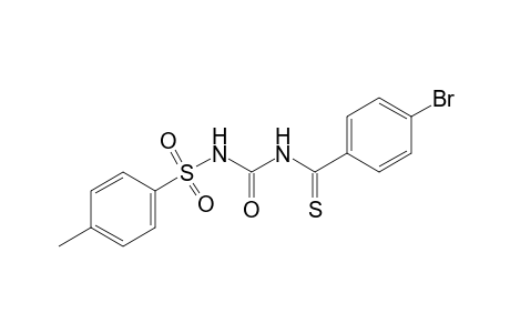 1-(p-bromothiobenzoyl)-3-(p-tolylsulfonyl)urea