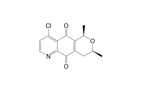 (1R,3S)-9-Chloro-3,4-dihydro-1,3-dimethyl-1H-6-azanaphtho[2,3-c]pyran-5,10-dione