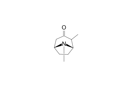 (1S,5R)-2,8-Dimethyl-8-aza-bicyclo[3.2.1]octan-3-one