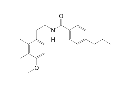 N-[1-(2,3-Dimethyl-4-methoxyphenyl)propan-2-yl]-4-propylbenzamide