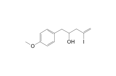 4-Iodo-1-(4-methoxyphenyl)pent-4-en-2-ol