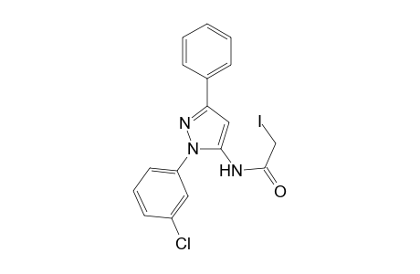 1-(3-Chlorophenyl)-5-(2-iodoacetylamino)-3-phenylpyrazole