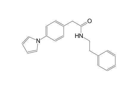 N-(2-phenylethyl)-2-[4-(1H-pyrrol-1-yl)phenyl]acetamide