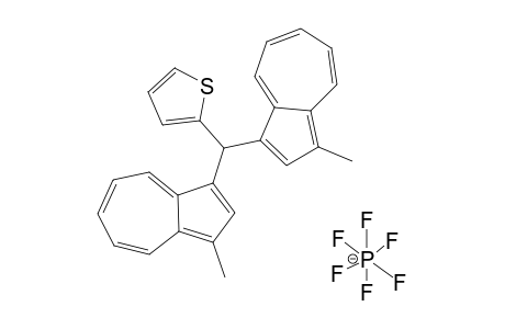 BIS-(3-METHYL-1-AZULENYL)-(2-THIENYL)-METHYLIUM-HEXAFLUOROPHOSPHATE