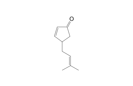 4-(3-Methylbut-2-en-1-yl)cyclopent-2-en-1-one