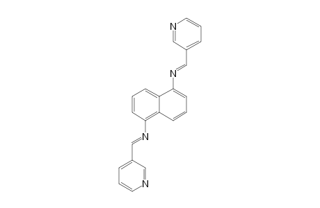 Naphtalene-1,5-diamine, N,N'-bis(3-pyridylmethylene)-