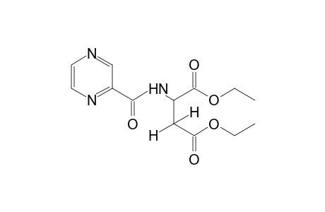 N-(2-pyrazincarbonyl)aspartic acid, diethyl ester