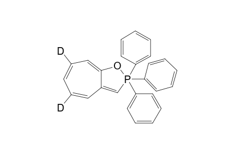 5,7-Dideuterio-2,2,2-triphenyl-cyclohepta[d]oxaphosphole