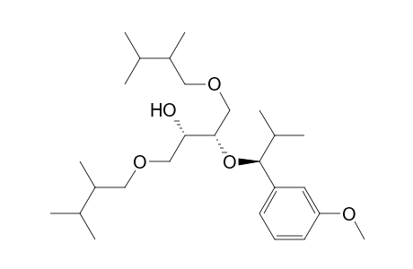 (2S,3S,1'S)-1,4-Di(2,3-Dimethylbutoxy)-2-[2'-methyl-1'-(3-methoxyphenyl)propoxy]butan-3-ol