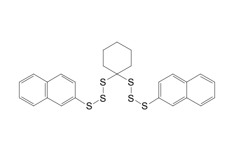1-(2-Naphthyl)-3-{1-[(2-naphthyl)trisulfanyl]- cyclohexyl}trisulfane