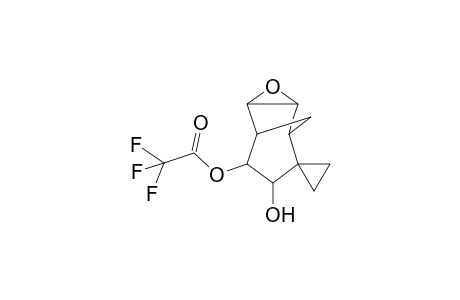 endo-8'-(trifluoroacetoxy)spiro(cyclopropane-1,6'-exo-[3]-oxatricyclo[3.3.1.0(2,4)]nonane)-exo-7-ol