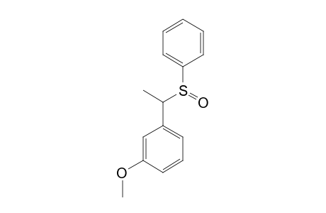 (RS,RS)-1-(3'-methoxyphenyl)ethyl phenyl sulfoxide