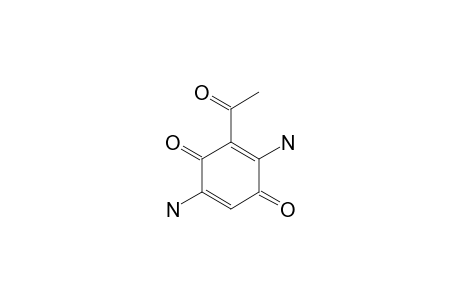 2-ACETYL-3,6-DIAMINO-1,4-BENZOQUINONE