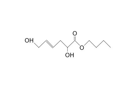 2,6-Dihydroxy-4-hexenoic acid, butyl ester