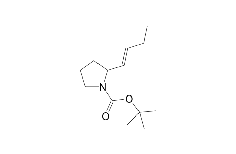 N-(Butoxycarbonyl)-2-[(E)-but-1-enyl]pyrrolidine