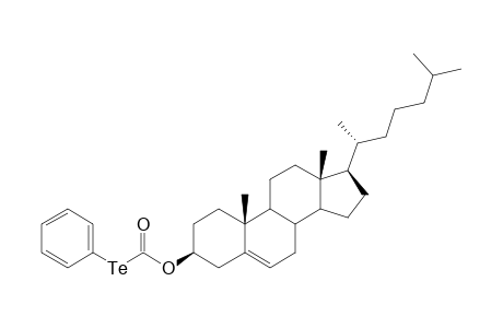 3.beta.-Cholesteryl [(4-fluorophenyl)telluro]formate