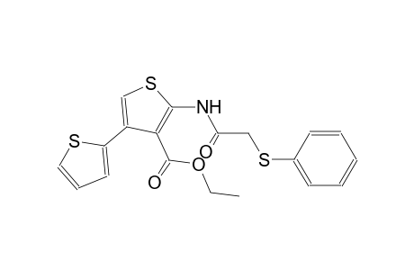 ethyl 5'-(2-(phenylthio)acetamido)-[2,3'-bithiophene]-4'-carboxylate