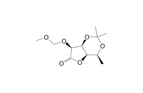 (4S,4aR,7S,7aS)-7-(methoxymethoxy)-2,2,4-trimethyl-4,4a,7,7a-tetrahydrofuro[3,2-d][1,3]dioxin-6-one