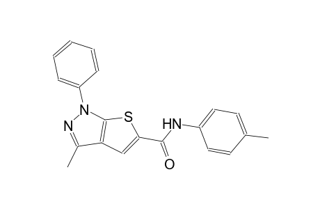 1H-thieno[2,3-c]pyrazole-5-carboxamide, 3-methyl-N-(4-methylphenyl)-1-phenyl-