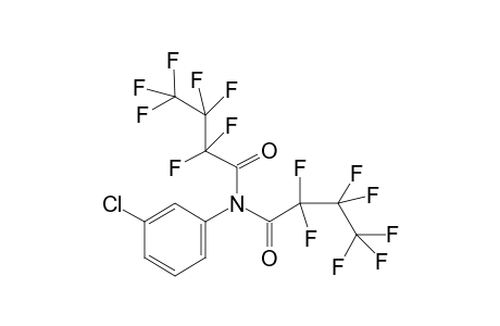 N-(3-Chlorophenyl)-N-(2,2,3,3,4,4,4-heptafluorobutanoyl)-2,2,3,3,4,4,4-heptafluorobutanamide