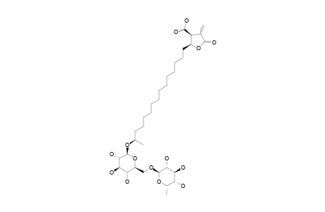 (3S,4S,18R)-18-O-ALPHA-L-RHAMNOPYRANOSYL-(1->6)-BETA-D-GLUCOPYRANOSIDE-MUROLIC-ACID