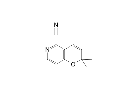 5-Cyano-2,2-dimethyl-2H-pyrano[3,2-c]pyridine
