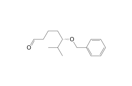 (5S)-5-benzoxy-6-methyl-enanthaldehyde