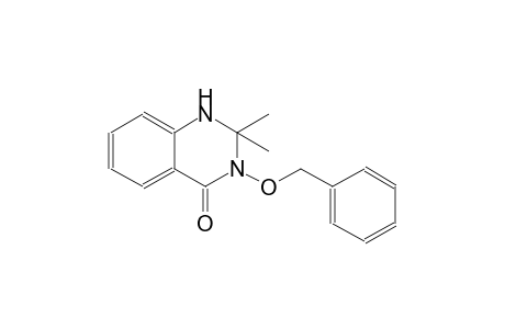 4(1H)-quinazolinone, 2,3-dihydro-2,2-dimethyl-3-(phenylmethoxy)-